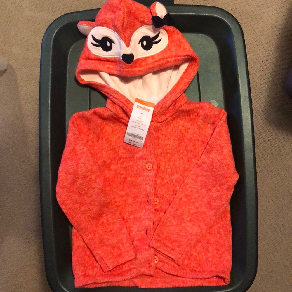BNWT Gymboree Girls 2T Sweater Owl